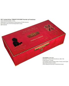 2017 L.E. "Tribute to the Man" Humidors Red Sycamore 