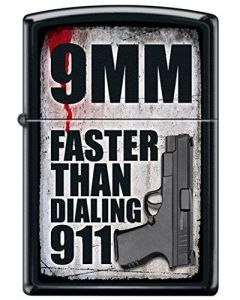 ZIPPO 9MM IS FASTER THAN 911